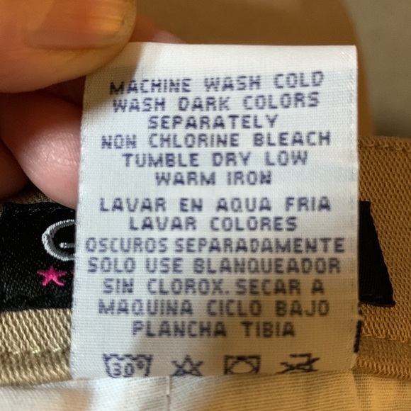 Galaxy by Harvic Stretch Khaki pants Size J18, New With Tags - Picture 6 of 8